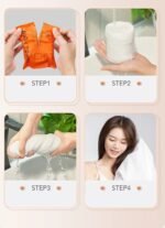 ⁦Serviettes de bain compressées épaisses en coton non tissé Pour voyages ou déplacement⁩ - الصورة ⁦7⁩