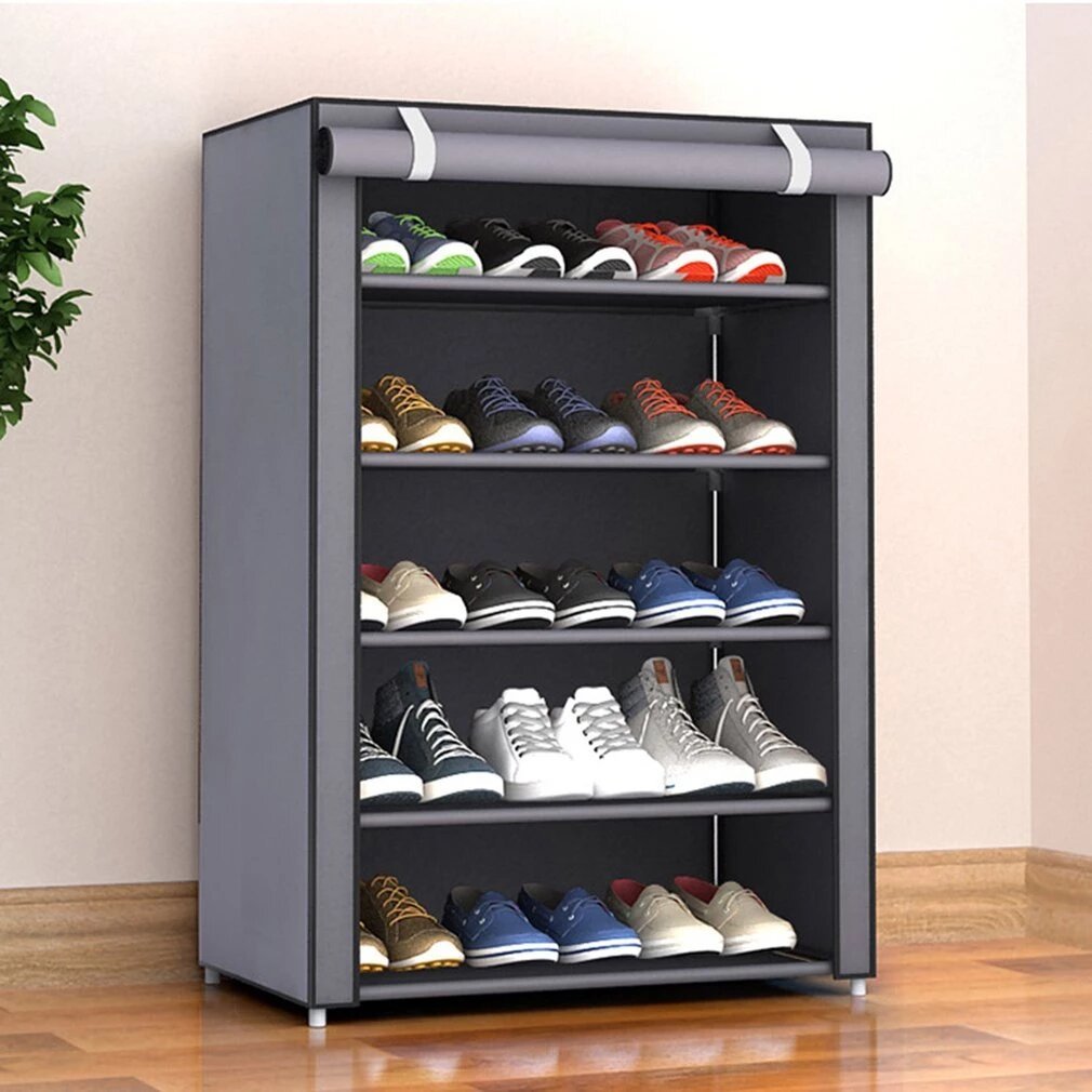 321438157_5618190778228828_1100937887287436625_n-2.jpg Armoire Chaussures 5 niveaux étagères 15 paires ou plus très pratique pour Salon, Chambre et Entrée - الصورة 1