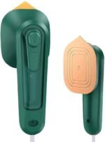 ⁦تصميم مطور: يتم استخدام جسم صغير الحجم مزود بسلك ولون مميز ومقبض زاوية قابل للتعديل لتعزيز تجربة هذه المكواة.⁩ - الصورة ⁦2⁩