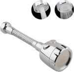 Tuyau d'extension de robinet de cuisine en acier inoxydable