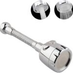 Tuyau d'extension de robinet de cuisine en acier inoxydable