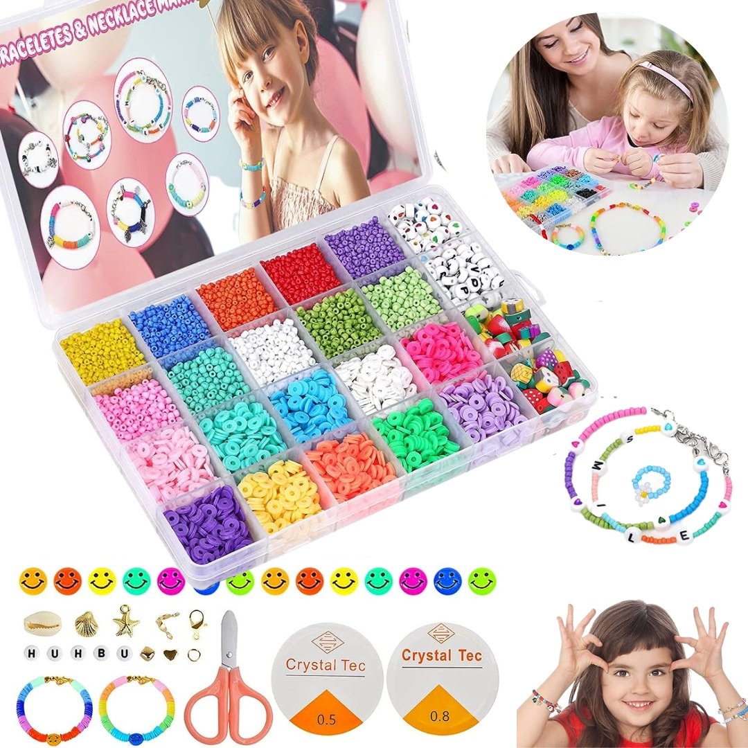 xr:d:DAFinxpG8j4:202,j:2176762248042525048,t:23072611 Ensemble de pendentifs en argile pour la fabrication de bijoux enfant - الصورة 1