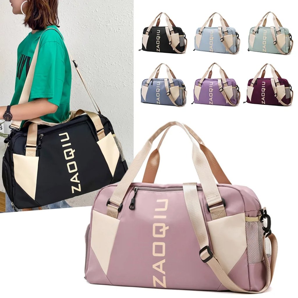 xr:d:DAFz9De9ed8:348,j:4338504297605267454,t:23121112 ZAOQIU Cabas de sport Oxford imperméables pour hommes et femmes - الصورة 1