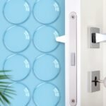 8 Pcs Protections de poignées de porte en silicone transparent – واقيات مقابض الأبواب من السيليكون الشفاف