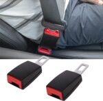⁦2Pcs Rallonge de ceinture de sécurité de voiture anti-Bip⁩ - الصورة ⁦4⁩