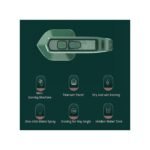 ⁦تصميم مطور: يتم استخدام جسم صغير الحجم مزود بسلك ولون مميز ومقبض زاوية قابل للتعديل لتعزيز تجربة هذه المكواة.⁩ - الصورة ⁦8⁩