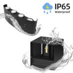 ⁦Applique Murale étanche LED 8W Lumière Blanc Chaud 6500K – مصباح جداري⁩ - الصورة ⁦7⁩