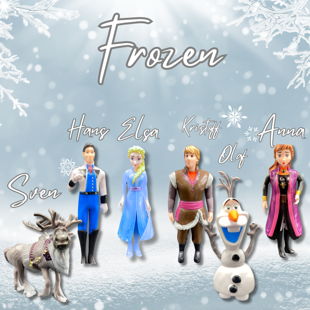 Anna.png Ensemble de figurine Frozen 6 caractéres - الصورة 1