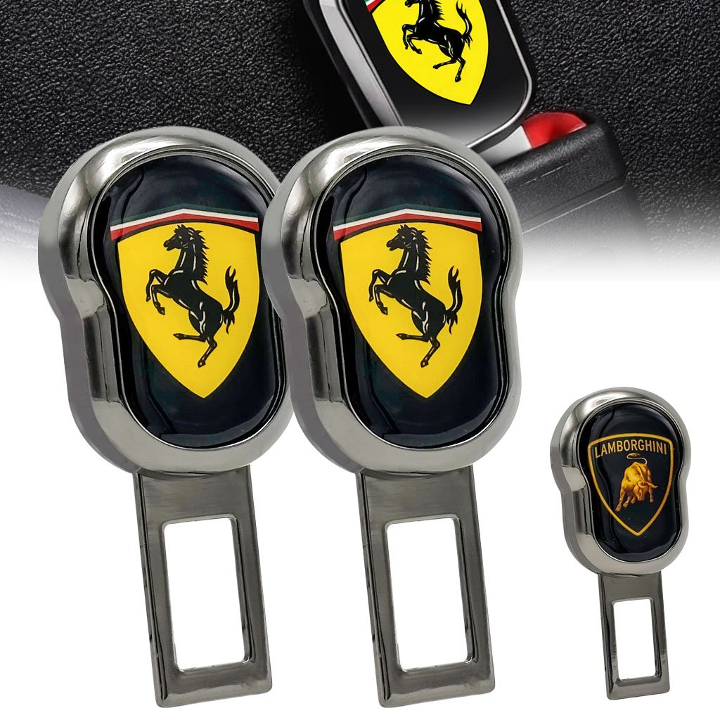 Anti-Bip-Lambo-cnc-2.jpg Attache Ceinture Anti-bip 2Pcs design voiture de luxe - الصورة 1