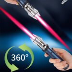 ⁦Briquet à flamme droite très puissant coupe-vent – موقد نار محمول⁩ - الصورة ⁦5⁩