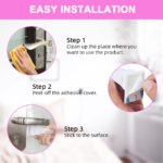 ⁦Verrous de porte universels pour la sécurité des enfants 4pcs⁩ - الصورة ⁦5⁩