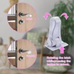 ⁦Verrous de porte universels pour la sécurité des enfants 4pcs⁩ - الصورة ⁦6⁩