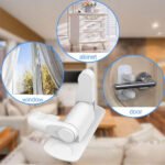 ⁦Serrure Anti-Overture Bloque-portes et Fenêtres pour Enfants 3Pcs⁩ - الصورة ⁦7⁩