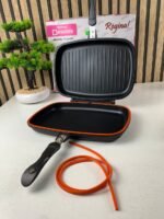 ⁦Poêle Dessini made in italy grill double face 36cm – مقلاة مزدوجة جودة أصلية⁩ - الصورة ⁦8⁩