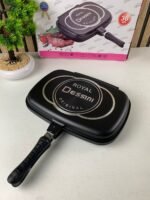 ⁦Poêle Dessini made in italy grill double face 36cm – مقلاة مزدوجة جودة أصلية⁩ - الصورة ⁦9⁩