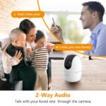 ⁦Caméra IMOU Ranger 2 3MP 2K avec fonction panoramique et inclinaison pour une couverture à 360° – كاميرة مراقبة ذكية⁩ - الصورة ⁦3⁩