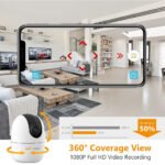 ⁦Caméra IMOU Ranger 2 3MP 2K avec fonction panoramique et inclinaison pour une couverture à 360° – كاميرة مراقبة ذكية⁩ - الصورة ⁦4⁩