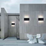 ⁦Applique Murale LED 8W D’Éclairage Extérieur 4 Lampes en PP - PACK 2 PCS⁩ - الصورة ⁦2⁩