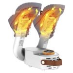 ⁦Sèche-chaussures électrique avec minuterie et grille de séchage réglable V2 – مجفف أحذية محمول⁩ - الصورة ⁦4⁩