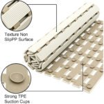 ⁦Tapis de baignoire et de douche antidérapant avec trou d’évacuation – بساط حمام مضاد للإنزلاق⁩ - الصورة ⁦2⁩