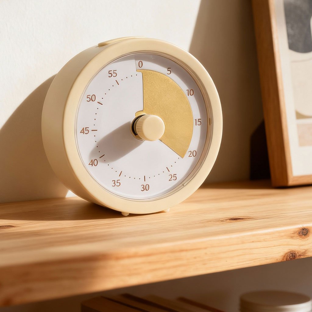 Timer-cnc-1.jpg Minuteur visuel 60 minutes outil de gestion du temps multifonctions - الصورة 1