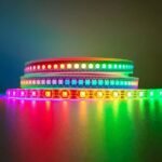 ⁦5M Bandes LED RGB 12V pour éclairage intérieur et extérieur⁩ - الصورة ⁦2⁩
