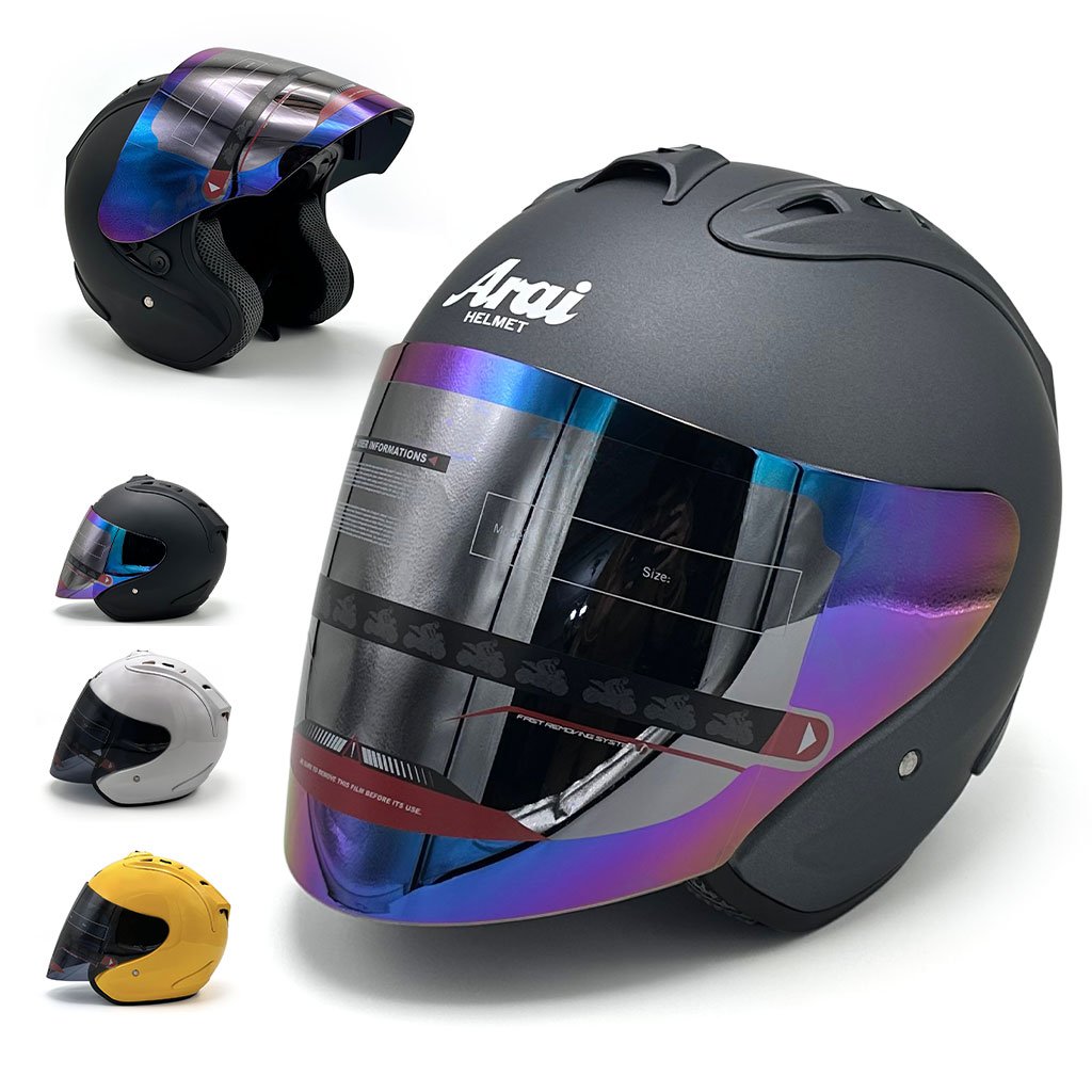 arai-cnc-1.jpg Casque Moto Arai SZ Ram 4 Open Face Helmet – خوذة دراجة نارية أصلية - الصورة 1