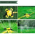⁦Arroseur Rotatif pour Jardins Rotation à 360° avec Deux Modes d’arrosage – أداة رش الحدائق⁩ - الصورة ⁦2⁩