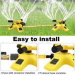 ⁦Arroseur Rotatif pour Jardins Rotation à 360° avec Deux Modes d’arrosage – أداة رش الحدائق⁩ - الصورة ⁦5⁩