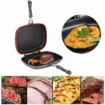 ⁦Poêle Dessini made in italy grill double face 36cm – مقلاة مزدوجة جودة أصلية⁩ - الصورة ⁦3⁩