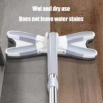 ⁦Serpillière Papillon Rotative en Microfibre Type X – ممسحة دوارة من الألياف الدقيقة⁩ - الصورة ⁦3⁩