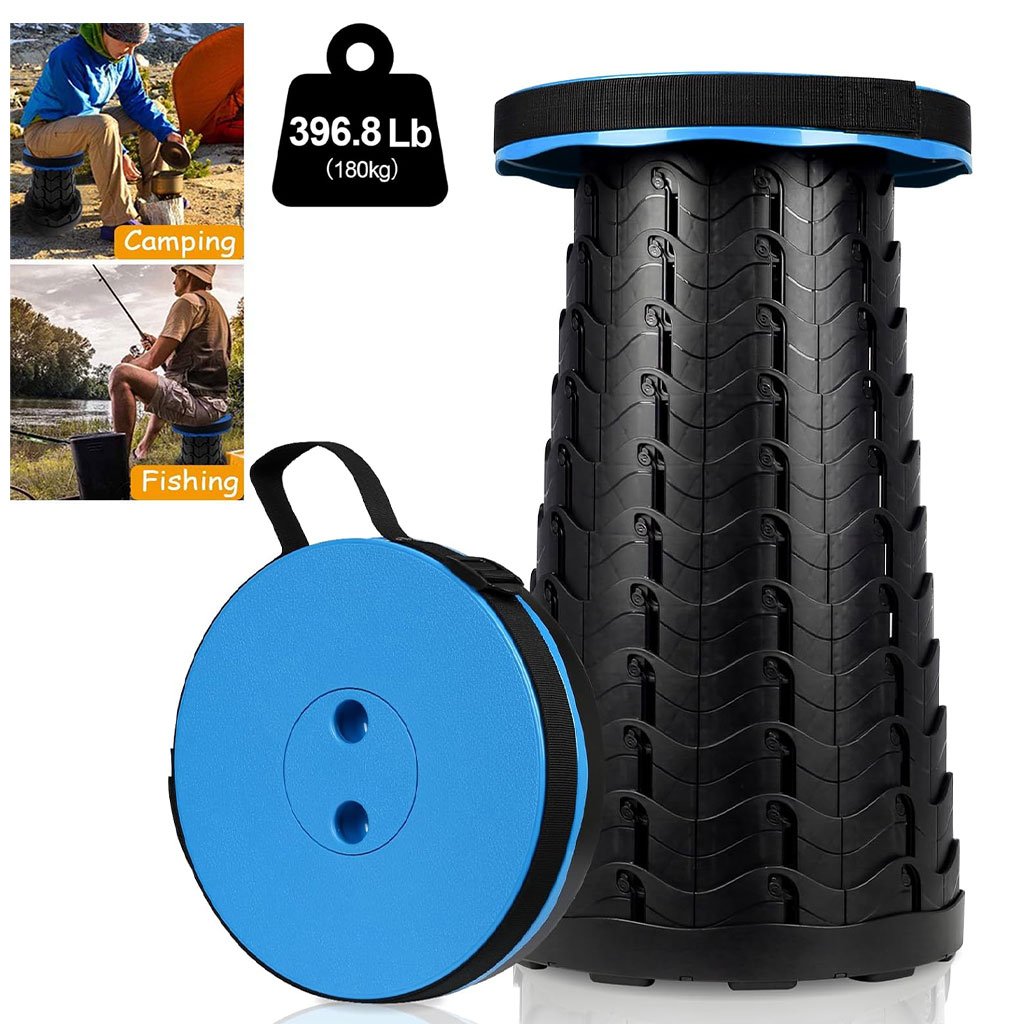 tabouret-rond-CNC.jpg Tabouret Télescopique Portable pour Camping et Sorties – كرسي تليسكوبي محمول - الصورة 1