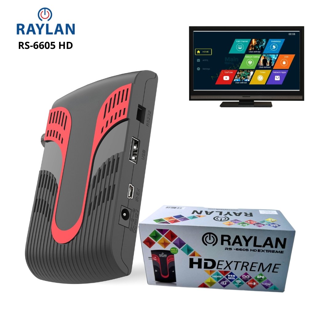xr:d:DAFjjT33GdA:62,j:8938923507249281716,t:23092617 Raylan RS-6605 HD Digital Satellite TV Receiver - الصورة 1