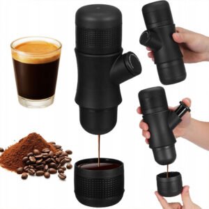 Machine à expresso portable idéale pour le déplacement et et les activités de plein air – ماكينة صنع القهوة محمولة