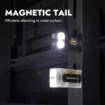 ⁦Lampe torche à clip pour chapeau à haute luminosité avec base magnétique – مصباح مغناطيسي عالي السطوع⁩ - الصورة ⁦5⁩