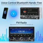 ⁦Autoradio 2 Din avec Carplay et Android Auto Ecran Tactile avec Mirror Link – جهاز راديو سيارة⁩ - الصورة ⁦3⁩