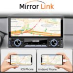 ⁦Autoradio 2-DIN avec écran tactile, USB-C, Bluetooth, Wi-Fi, CarPlay et Android Auto – جهاز راديو سيارة⁩ - الصورة ⁦5⁩