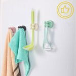 ⁦Ensemble de 10 attaches en silicone à fixer au mur multifonctionnels – طقم تثبيت أغراض على الحائط⁩ - الصورة ⁦4⁩