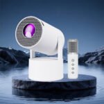 ⁦Mini Projector Karaoke Portable Support 4K 1080P YS-300 KTV – جهاز مديا ذكي للعرض على الحائط مع كاريوكي⁩ - الصورة ⁦6⁩